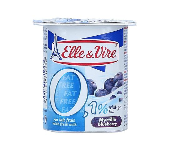 Yogurt De Arándano Azul Elle & Vire Light 4 Oz