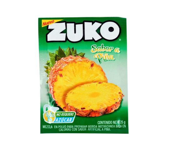 Jugo En Polvo Zuko Sabor Piña 25 g