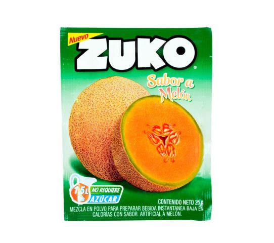 Jugo En Polvo Zuko Sabor Melón 25 g