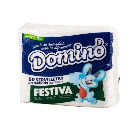 Servilletas Dominó Festiva 50 Uds