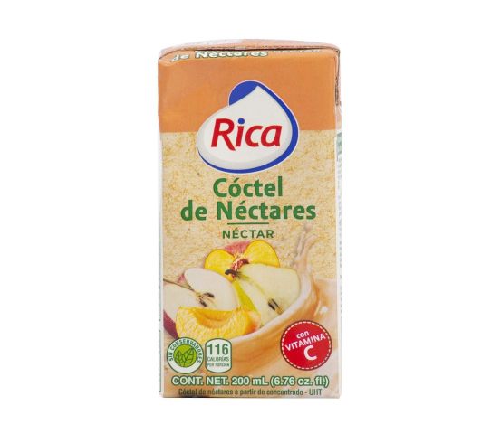 Jugo De Coctel de Néctares Rica 200ml