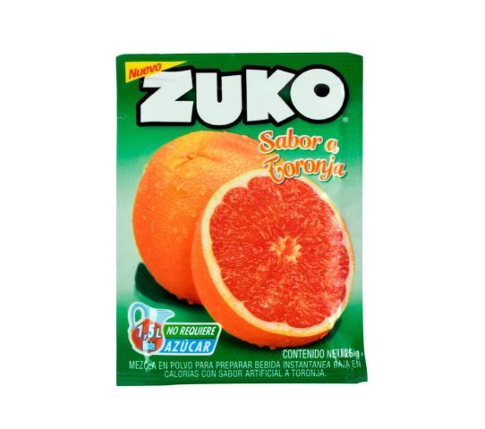 Jugo En Polvo Zuko Sabor Toronja 25 g