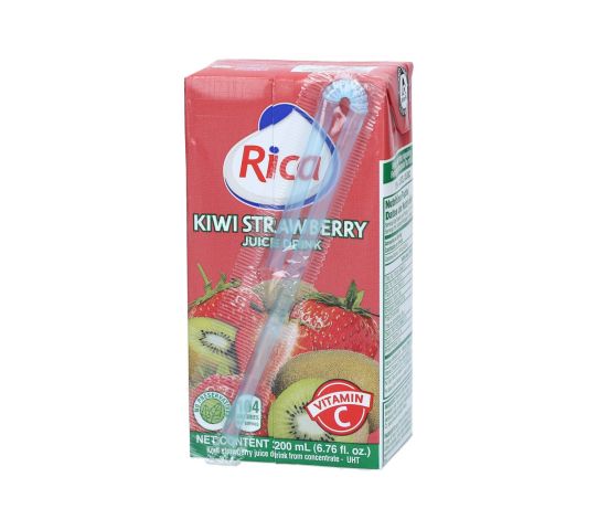 Jugo Rica De Kiwi Fresa 200ml