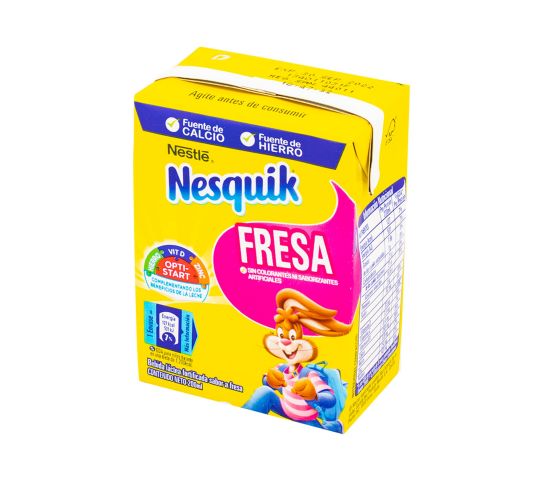 Leche Con Sabor a Fresa Nesquik 200ml