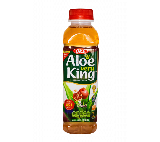 Bebida de Aloe Vera Sabor Granada 500 ml