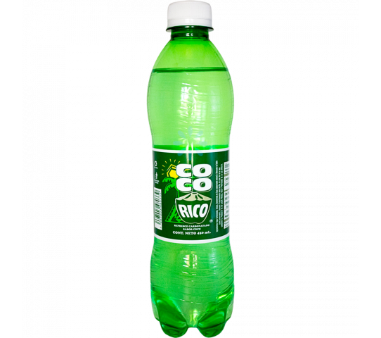 Coco Rico Refresco Carbonatado Sabor a Coco 450 ml