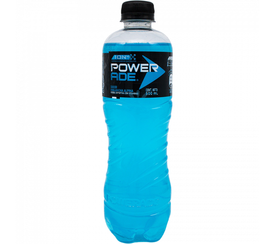 Bebida Deportiva Powerade Sabor Avalancha Alpina 500 ml