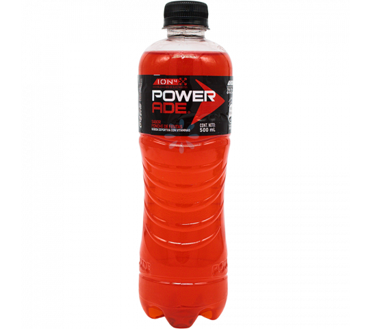 Bebida Deportiva Powerade Sabor Ponche de Frutas 500 ml