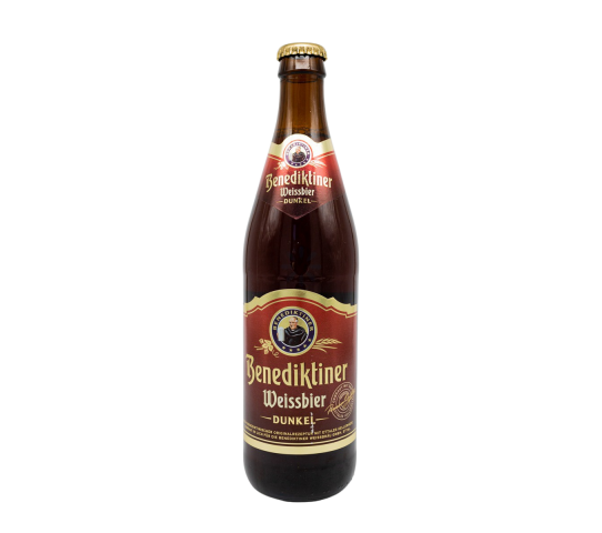 Weisser Dunkel Benediktiner 500 ml