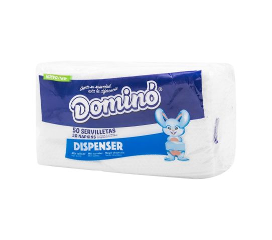 Servilletas Dominó Dispenser  50 Uds