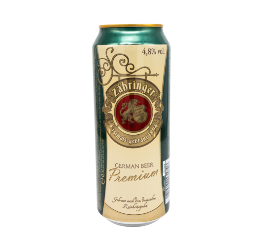 Cerveza Premium Zahringer 500 ml