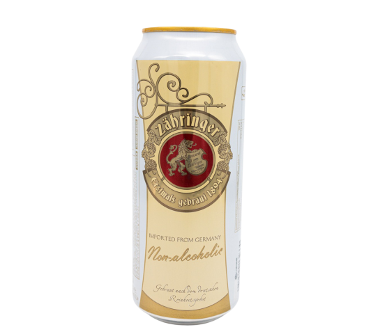 Cerveza Sin Alcochol Zahringer 500 ml