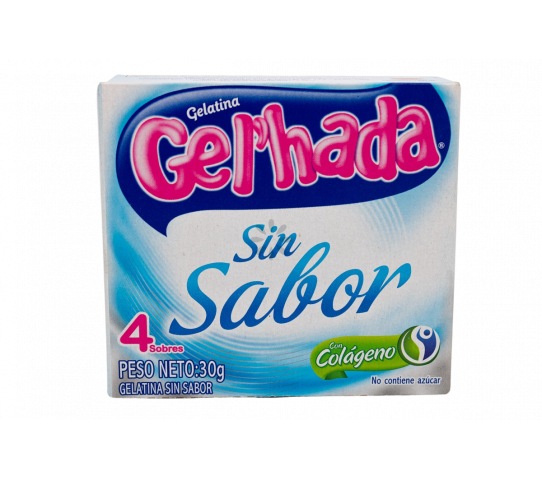 Gelatina Gel'hada Sin Sabor 30 g