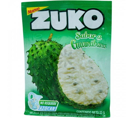 Jugo Sabor a Guanábana Zuko 25 g