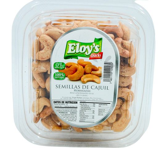 Semillas de Cajuel Elay´s Snack s 283.5 g