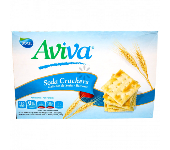 Galletas de Soda Aviva 20 x 1.06 oz