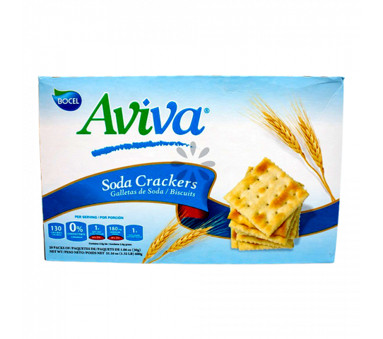 Galletas de Soda Aviva 20 x 1.06 oz