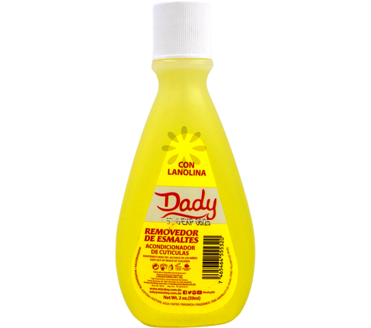 Removedor de Esmalte con Lanolina Daddy 2 oz