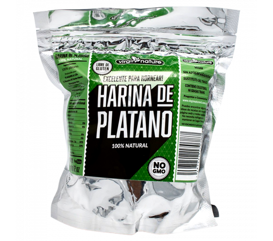 Harina de Platano Virgin Nature 12 oz