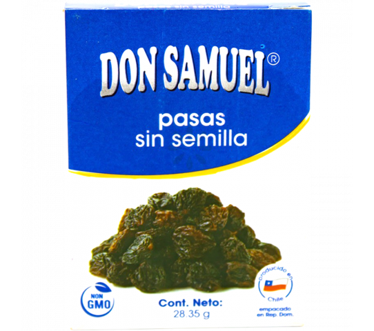 Pasas Sin Semilla Don Samuel 28.35 g