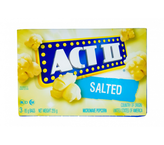 Popcorn Salted Act II 255 g