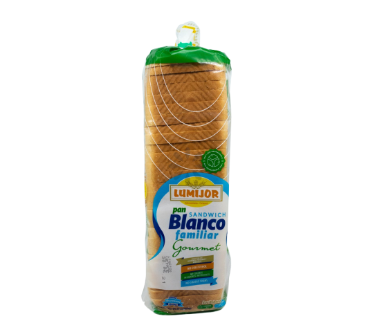 Pan Sandwich Blanco Familiar Lumijor 29 oz