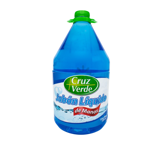 Jabón Líquido de Manos Cruz Verde 128 oz