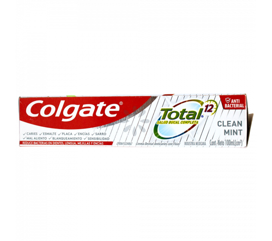 Crema Dental Clean Mint Total 12 Colgate 100 ml