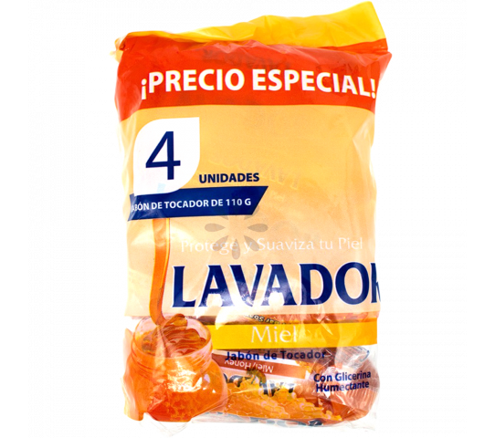 Jabón de Tocador de Miel Lav...