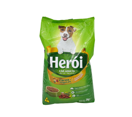 Herói Perro Adulto Sabor Carne e Vegetais 2 kg