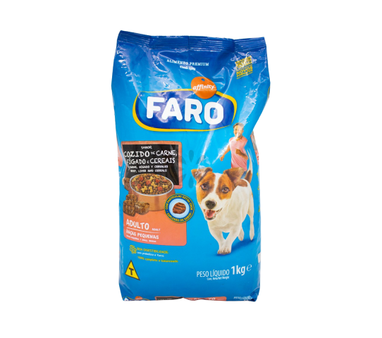 Faro Perro Adulto Sabor Cocico de Carne, Hígado y Cereales 1 kg