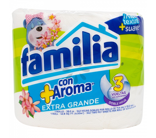 Papel Higienico Extra Grande Familia 1 Und