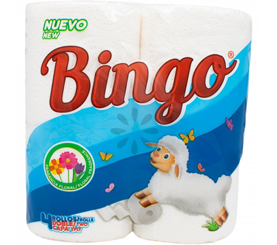 Papel Higienico Bingo 4 Und