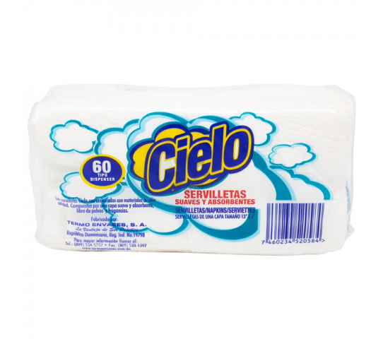 Servilletas Cielo 60 Und