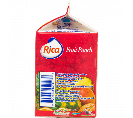 Jugo Rica Fruit Punch 473 ml