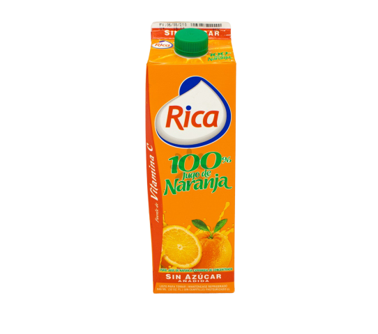 Jugo Rica Naranja Sin Azúcar...