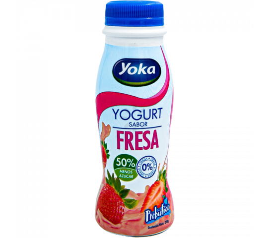 Yogurt Sabor Fresa 250 g Yoka