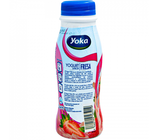 Yogurt Sabor Fresa 250 g Yoka