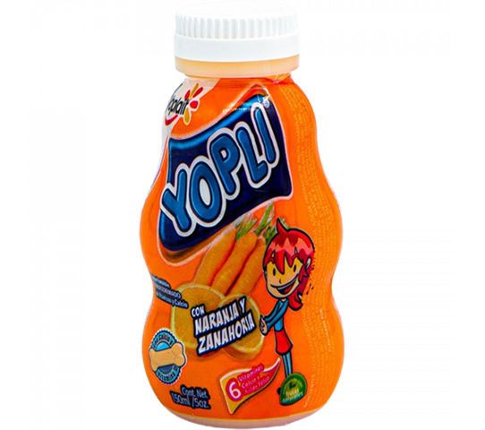 Yopli Sabor Naranja y Zanahoria 5 oz