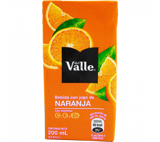 Jugo de Naranja Del Valle 200 ml