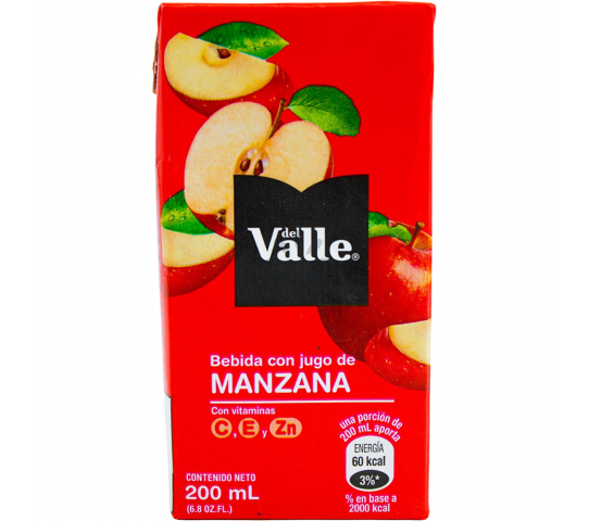 Jugo de Manzana Del Valle 200 ml