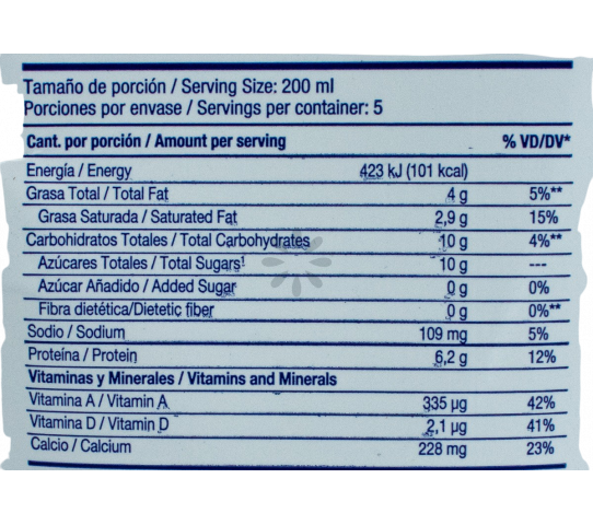 Leche Semidescremada 2% La Granja 1 lt