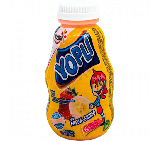 Yopli Sabor Fresa Guineo 5 oz