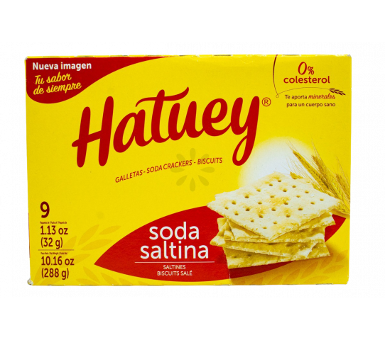 Galleta Soda Saltina Hatuey 9 x 10.16 oz