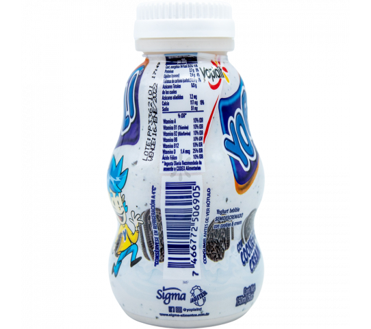 Yogurt Semidescremado Con Cookies & Cream Yopli Yoplait 5 oz