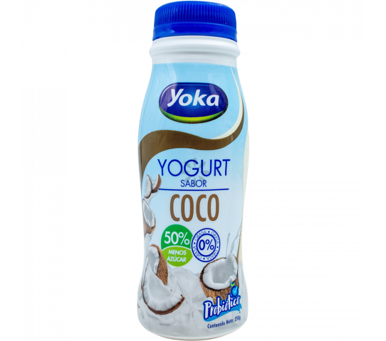 Yogurt Sabor Coco Yoka 250 g