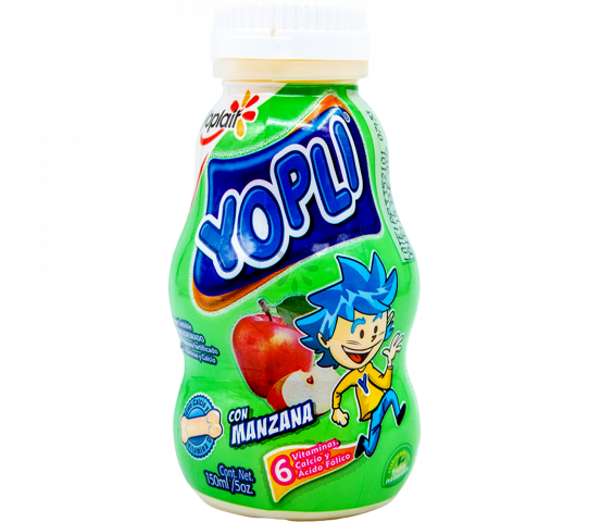 Yogurt Semidescremado Con Manzana Yopli Yoplait 5 oz