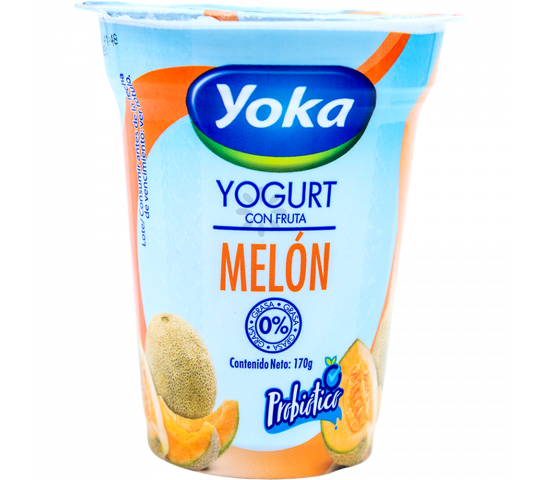 Yogurt Sabor Melón Yoka 170 g