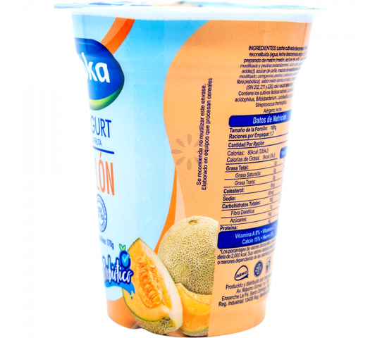 Yogurt Sabor Melón Yoka 170 g