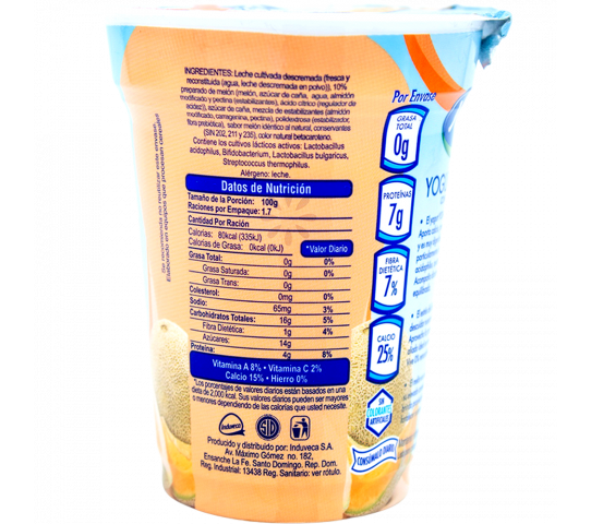 Yogurt Sabor Melón Yoka 170 g